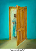 One Ignatian Journey Painting Jesus Knocks