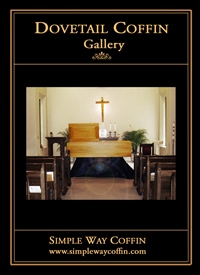 Simple Way Coffin Gallery Flyer