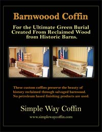 Simple Way Barnwood Coffin flyer